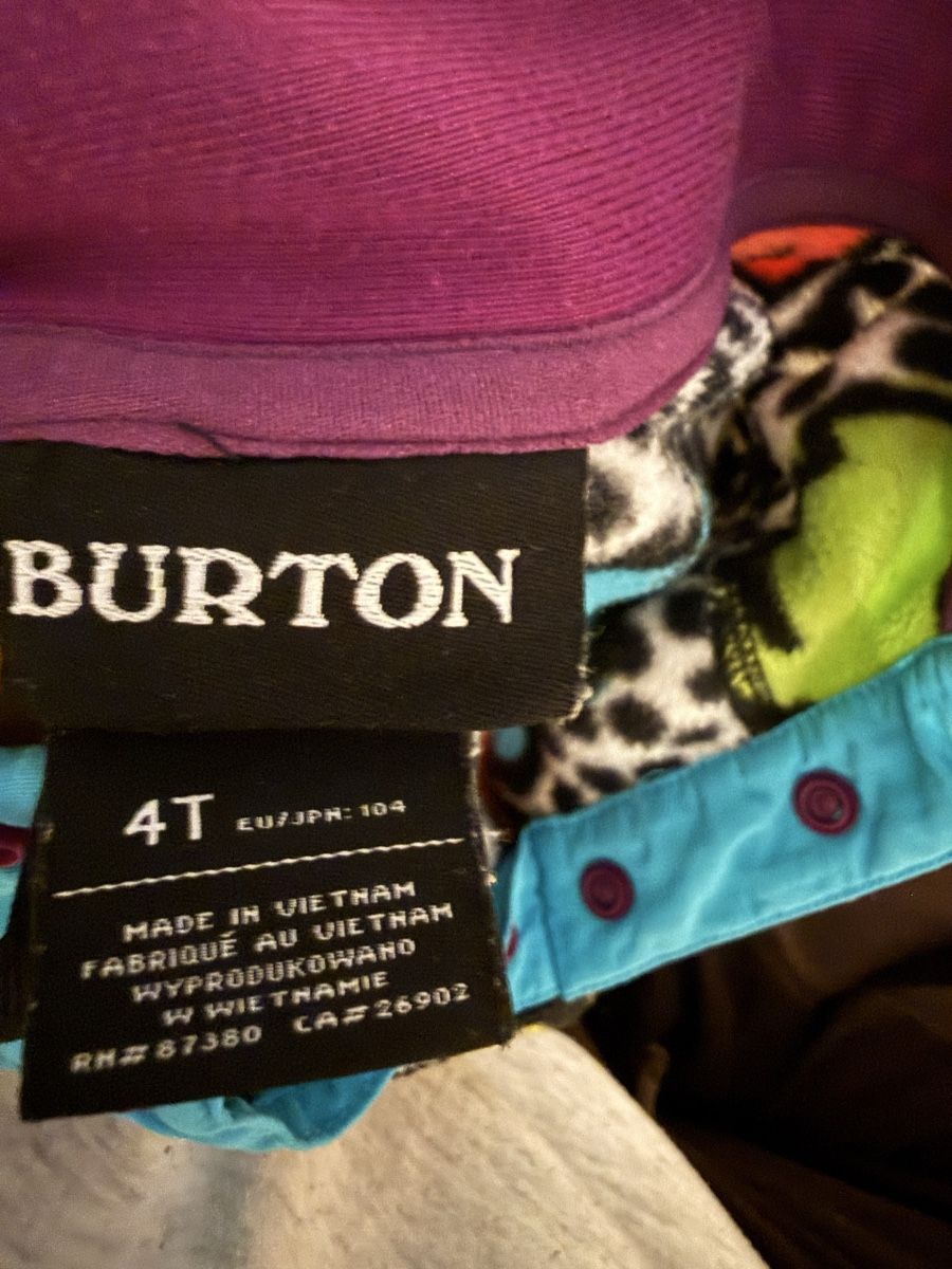 Burton Maglioni & Felpe: Burton Fleece Pullover Multi-colored Size 4T 104cm – Usato da Goldswil venduto da ste_xtr5 1