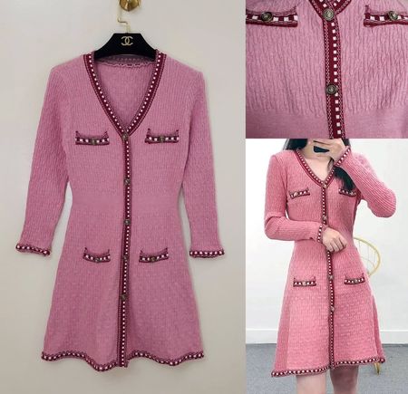 Elegant Pink Dress