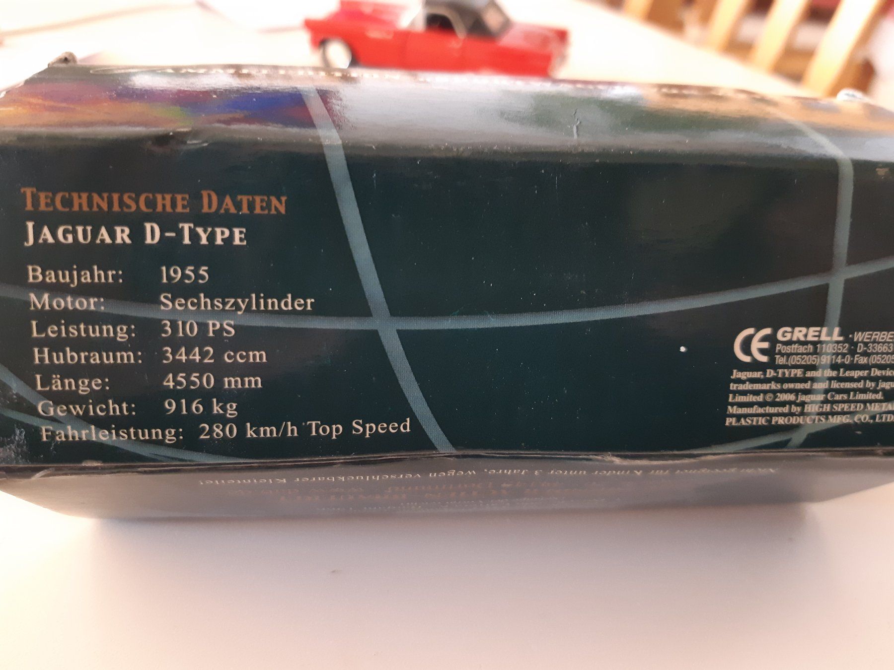 Modellini d'auto: Jaguar D-Type 1955 – Nuovo e nell'imballaggio originale da Schenkon venduto da magier54 1