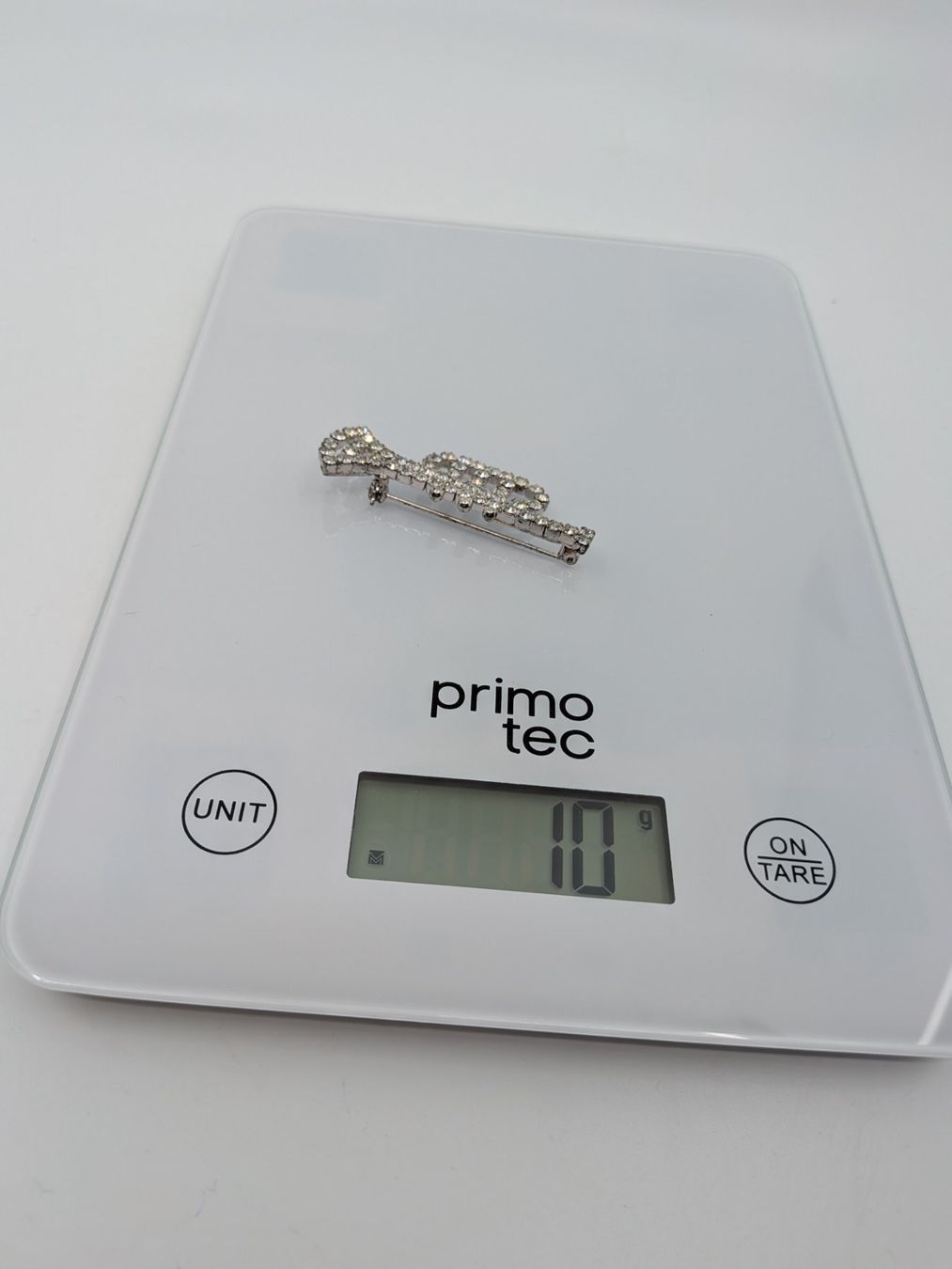 Spille & Fermagli: Brosche Trompete Strass Gablonz – Usato da Emmen venduto da magelan 5
