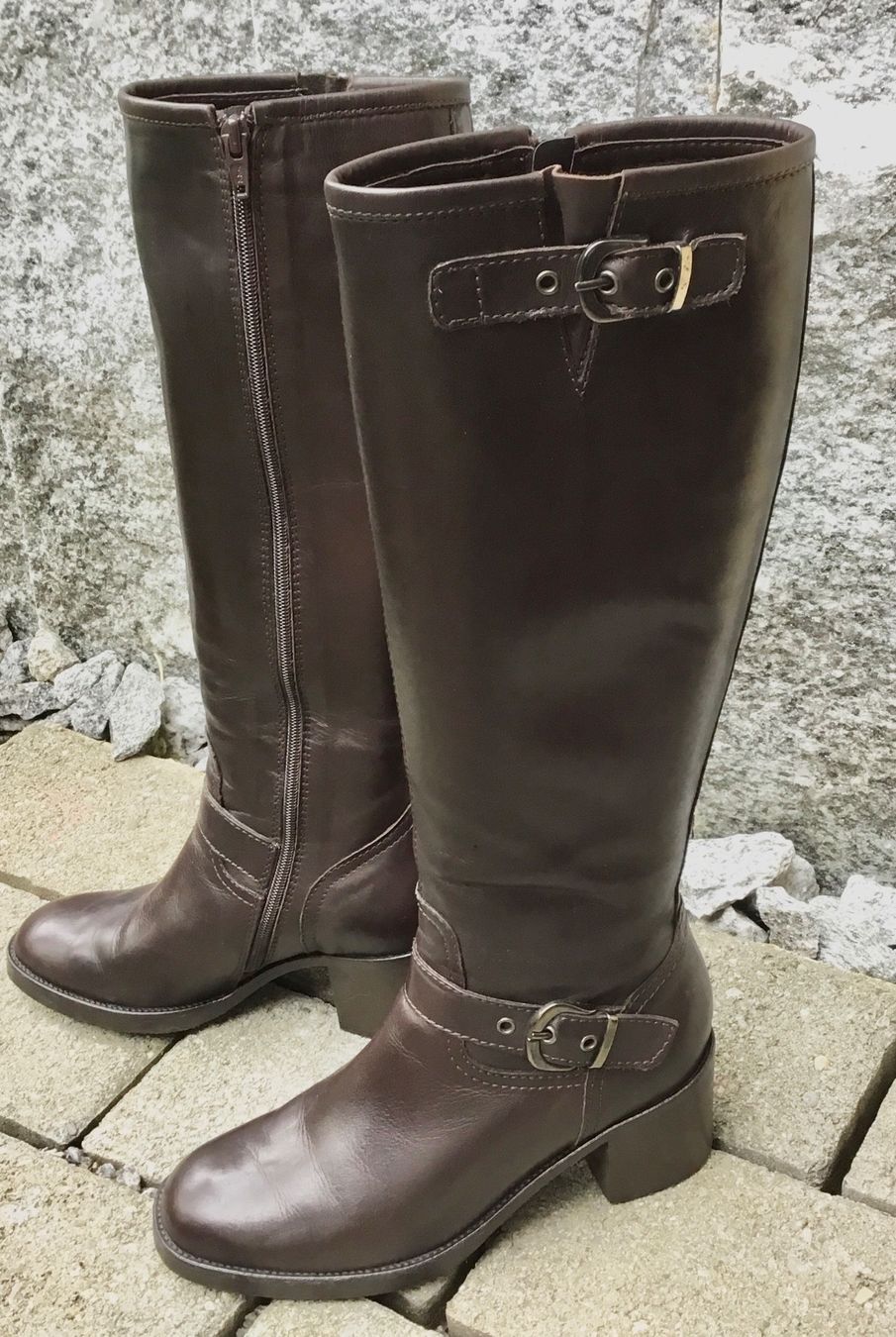 Navyboot Scarpe da donna: NAVYBOOT - klassischer, stilvoller Hochschaftstiefel, Gr. 36 – Nuovo (secondo la descrizione) da Regensdorf venduto da lotti8105 6