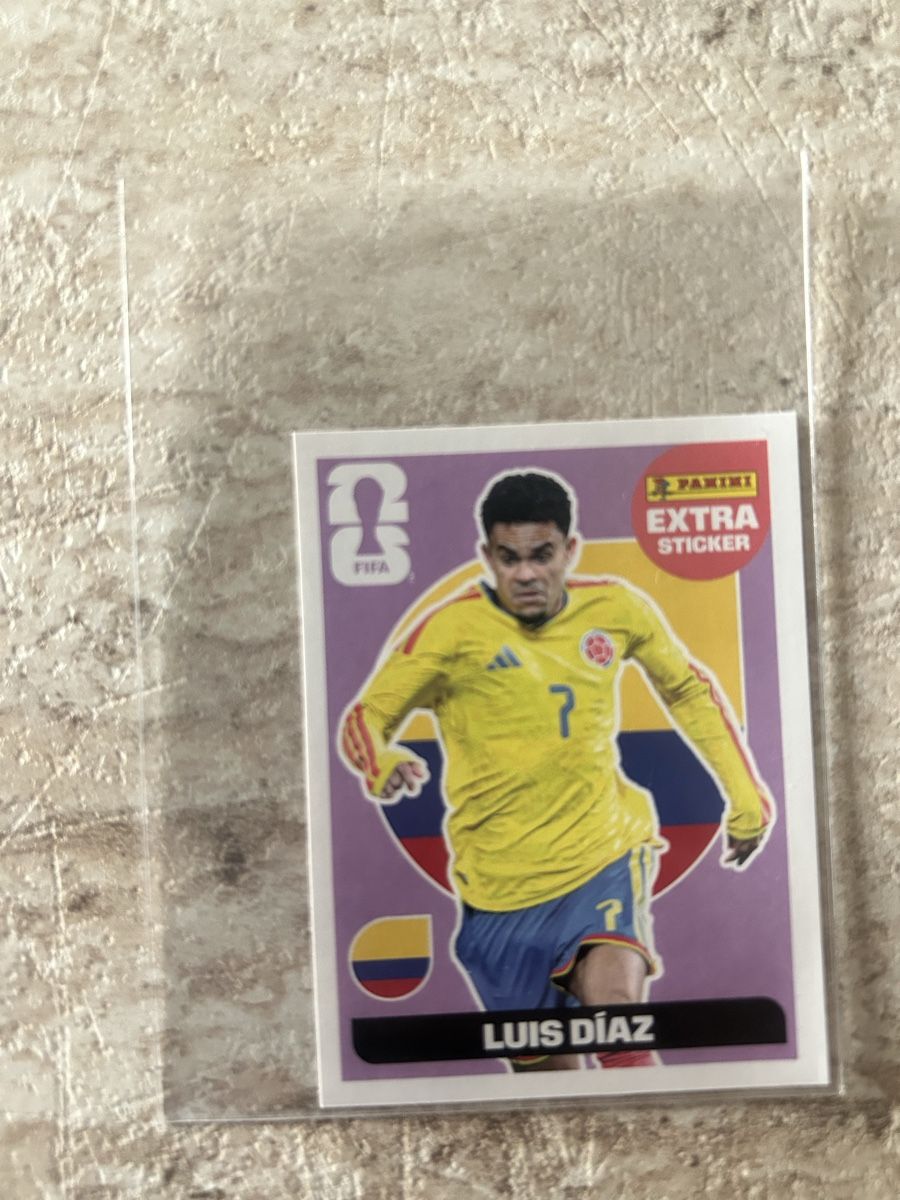 Panini Carte collezionabili: Luis Diaz - Panini WM Extra Sticker – Nuovo (secondo la descrizione) da Frauenfeld venduto da lm_11