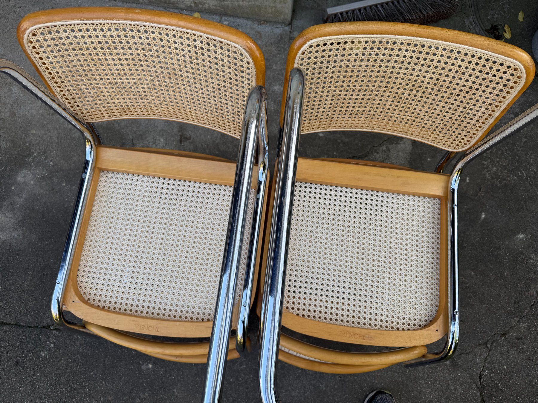 Thonet Sedie: Thonet S32 Stühle // Marcel Breuer – Usato da Schinznach-Dorf venduto da mix 7