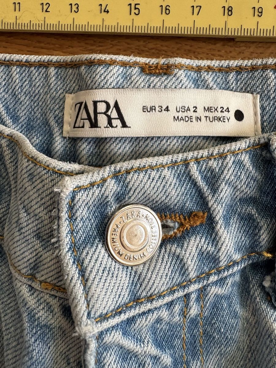 Zara Jeans: Zara Jeans Wide Leg, hellblau, Grösse 34 - Top Zustand! (55) – Neu (gemäss Beschreibung) aus Langenthal von hih_sfd7 3