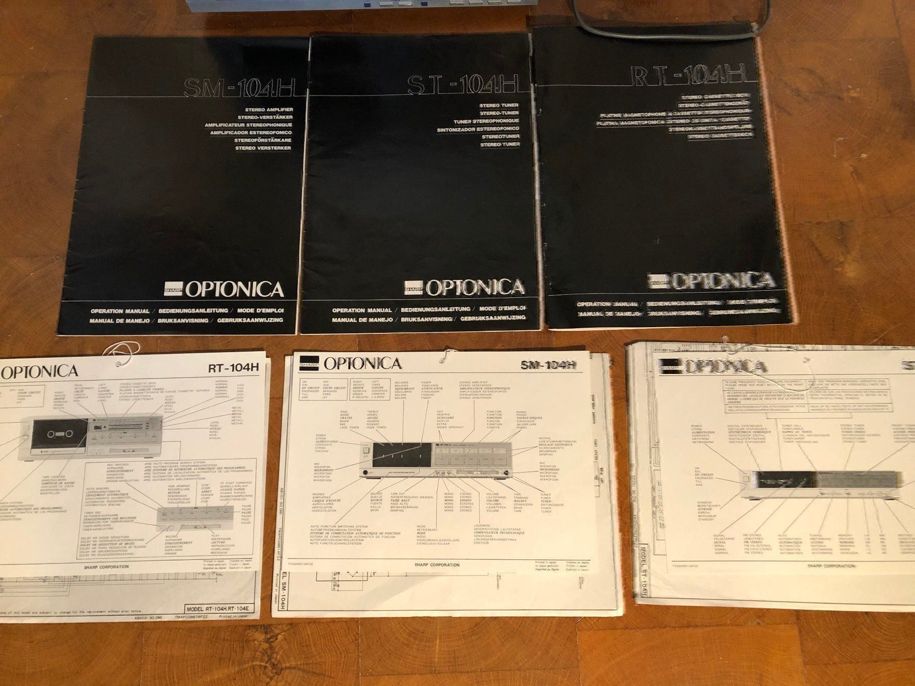 Sharp Amplificatori: Vintage Hifi Sharp Optonica 104 Deck – Usato da Siblingen venduto da Jayuah 1