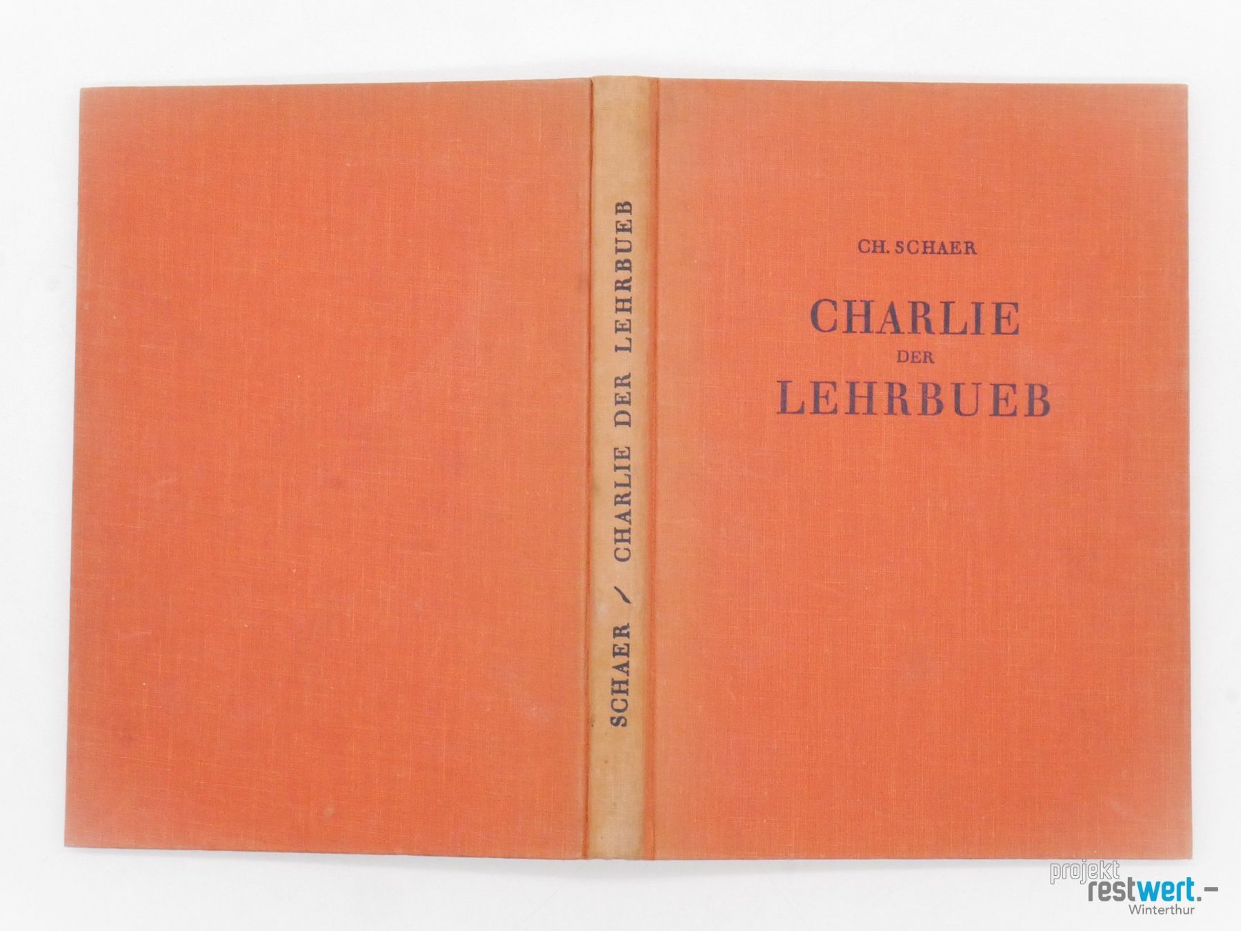 Libri: CHARLES SCHAER - Charlie der Lehrbueb – Usato da Winterthur venduto da Restwert_Winterthur 3