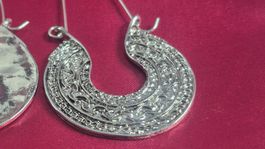 Orecchini Argento donna ornati stile etnico