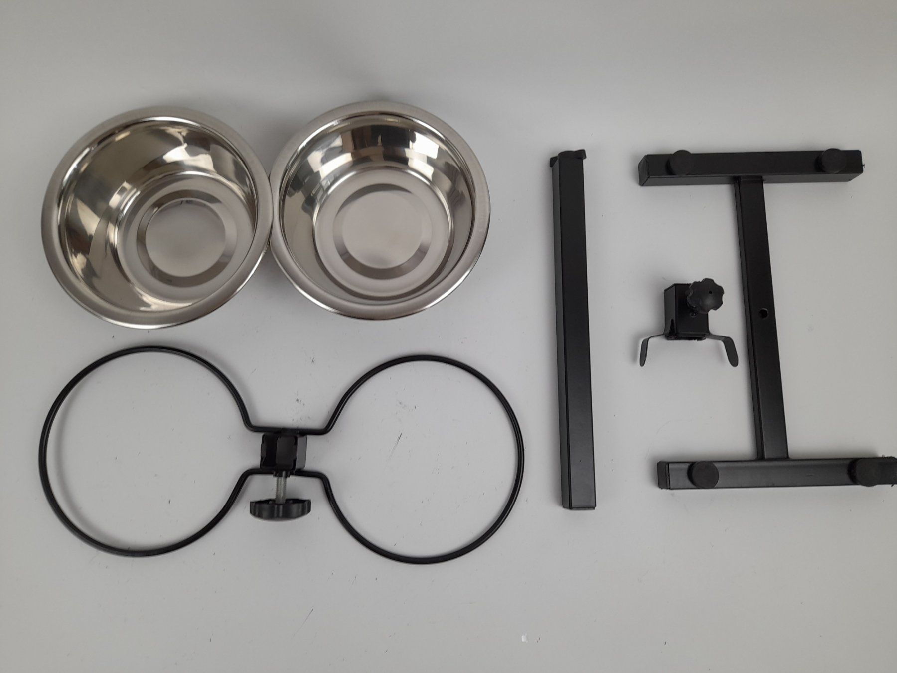 Futter: KARLIE Height adjustable twin feeder – Neu (gemäss Beschreibung) aus Liebefeld von Restwert_Liebefeld 2