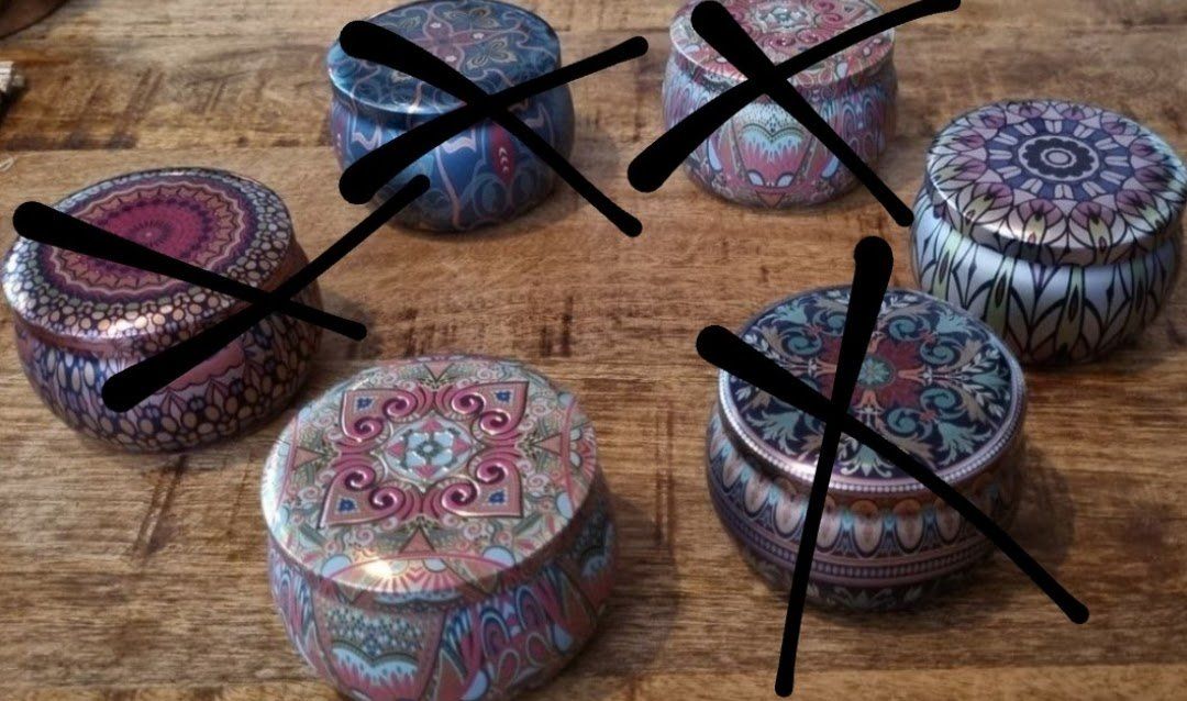 Sonstige Dekorationen & Accessoires: Metall Dosen mit hübschem Mandala – Neu und originalverpackt aus Gattikon von myartshop 1