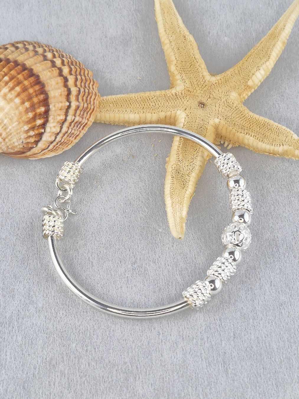 Bracciali & Braccialetti: Silberarmreifen 925 mit Schmucksteinen – Nuovo e nell'imballaggio originale da Wädenswil venduto da Orso31