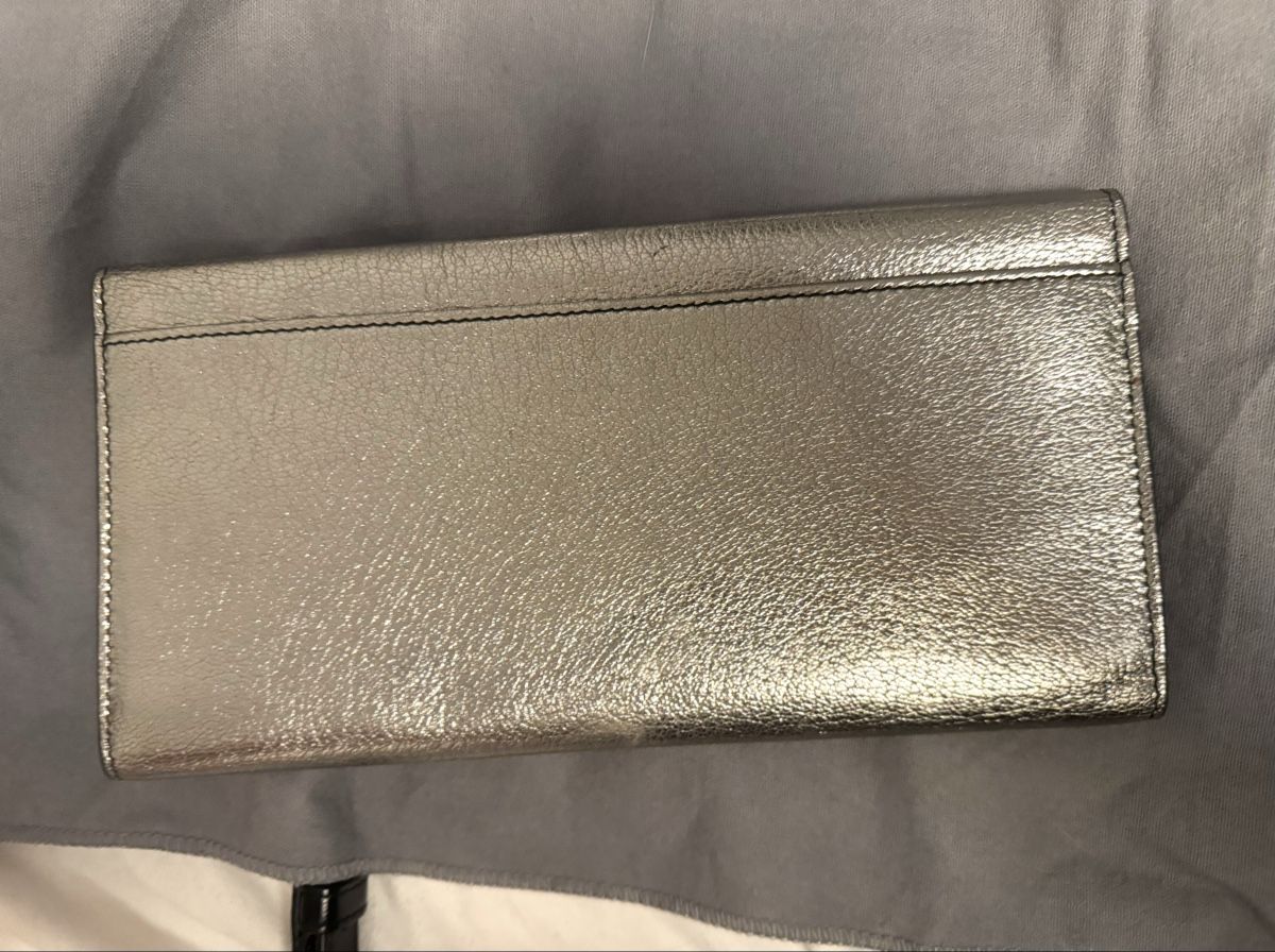 Alexander Mcqueen Borse da donna: Alexander McQueen metallic leather clutch – Usato da Zürich venduto da di_archive 5