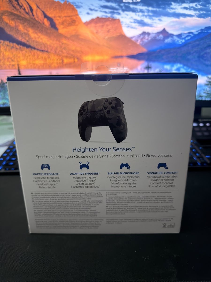 Sony Controller: PS5 DualSense Controller Gray Camouflage  – Neu und originalverpackt aus Selzach von SiendoGaming 1