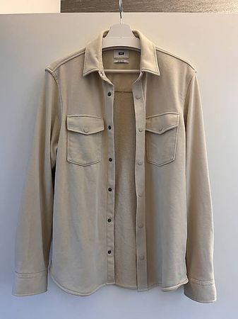 Overshirt Hemd WE Fashion Beige M