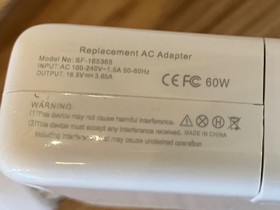 Apple Caricabatterie: Ladegerät Netzteil MacBook 60W MagSafe 2 – Usato da Sattel venduto da Pinggi7 1