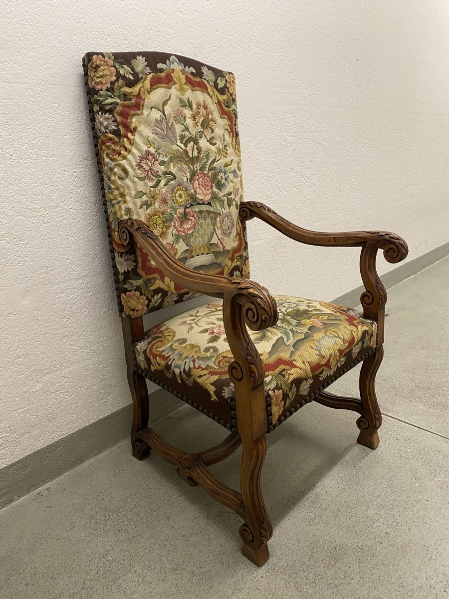 Sessel: Antiker Gobelin Sessel Louis XV-Stil  – Gebraucht aus Männedorf von Adamiat 1
