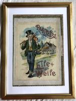 Antikes Spiele-Cover - Eile mit Weile / Parcheesi - um 1900
