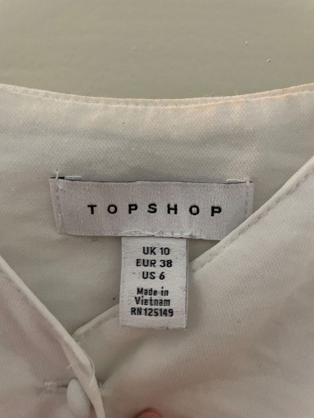 Topshop Tops: Weisses Top – Gebraucht aus St. Gallen von ann_llt9 2
