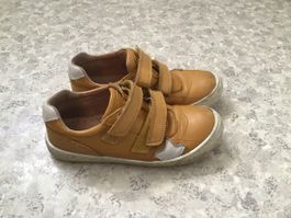 Leder 🧡 Schuhe Gr.32 Senfgelb mit Stern für den Frühling