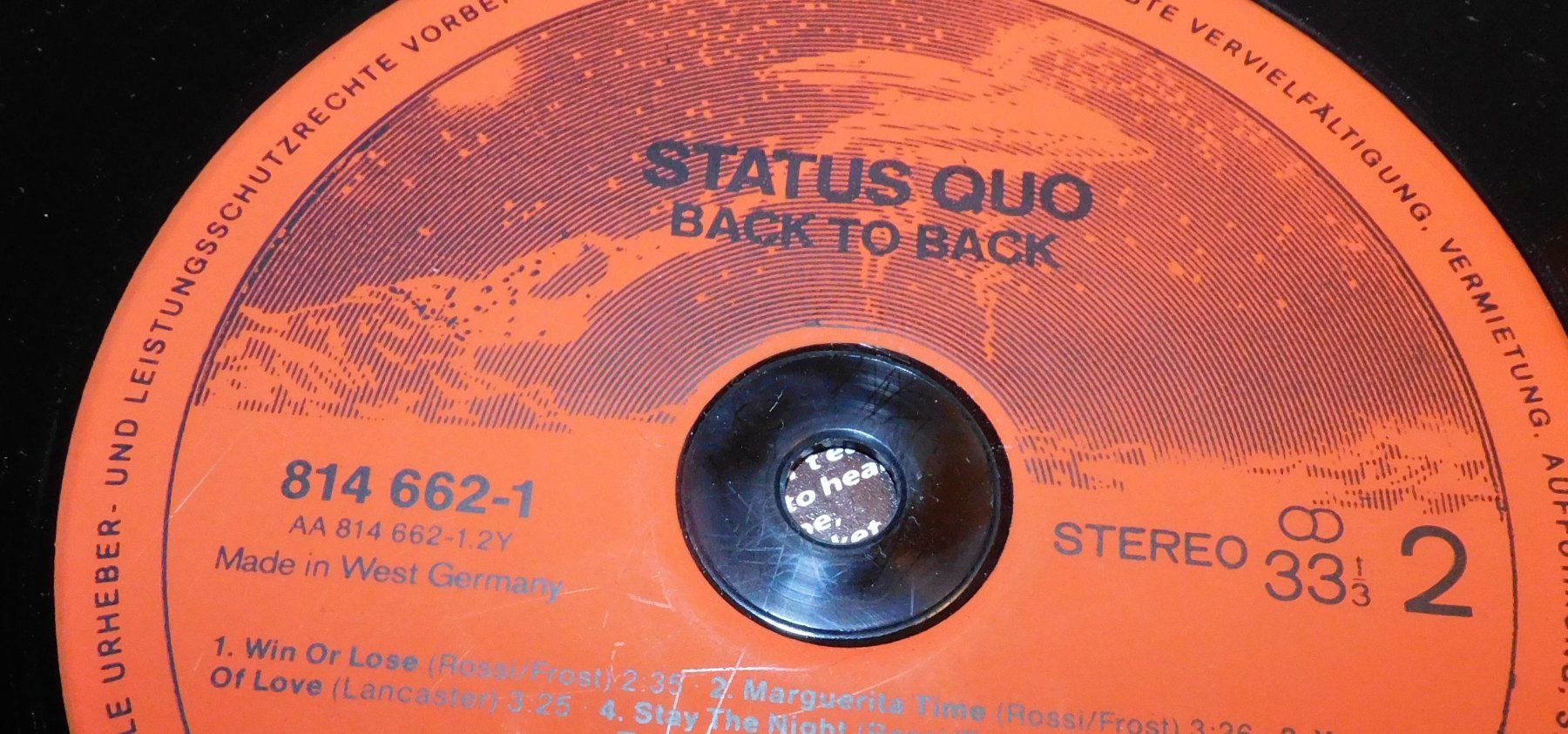 Dischi in vinile: LP Schallplatte Status Quo - Back to Back 1983 – Usato da Sursee venduto da 76 3