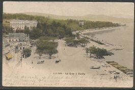 Carte P de 1906 ( Le Quai à Ouchy )