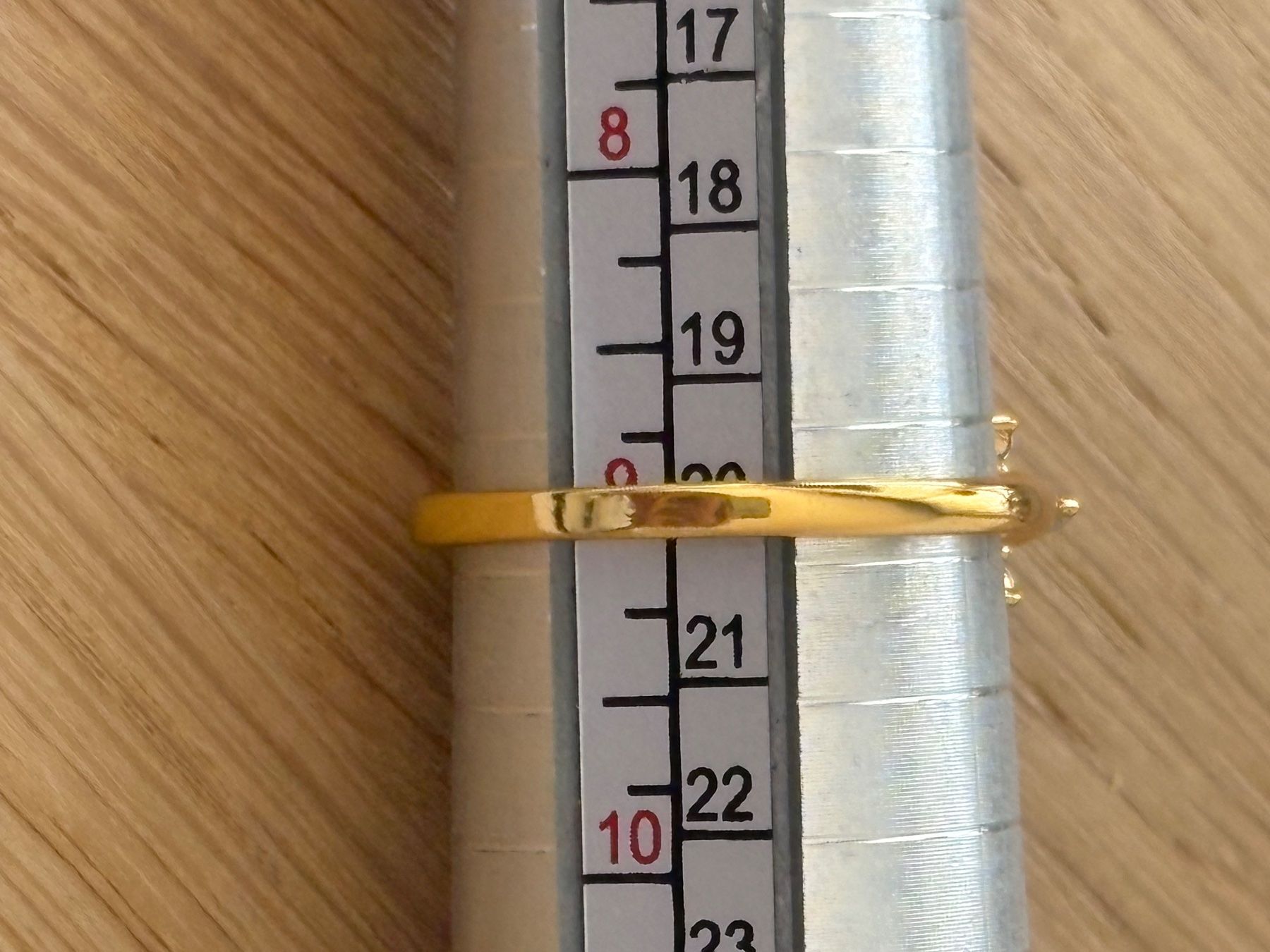 Anelli: Luxus Elegante Gr.19/9 Ring Farbe: Gold / – Nuovo (secondo la descrizione) da Biel-Bienne venduto da Roserosse13 7