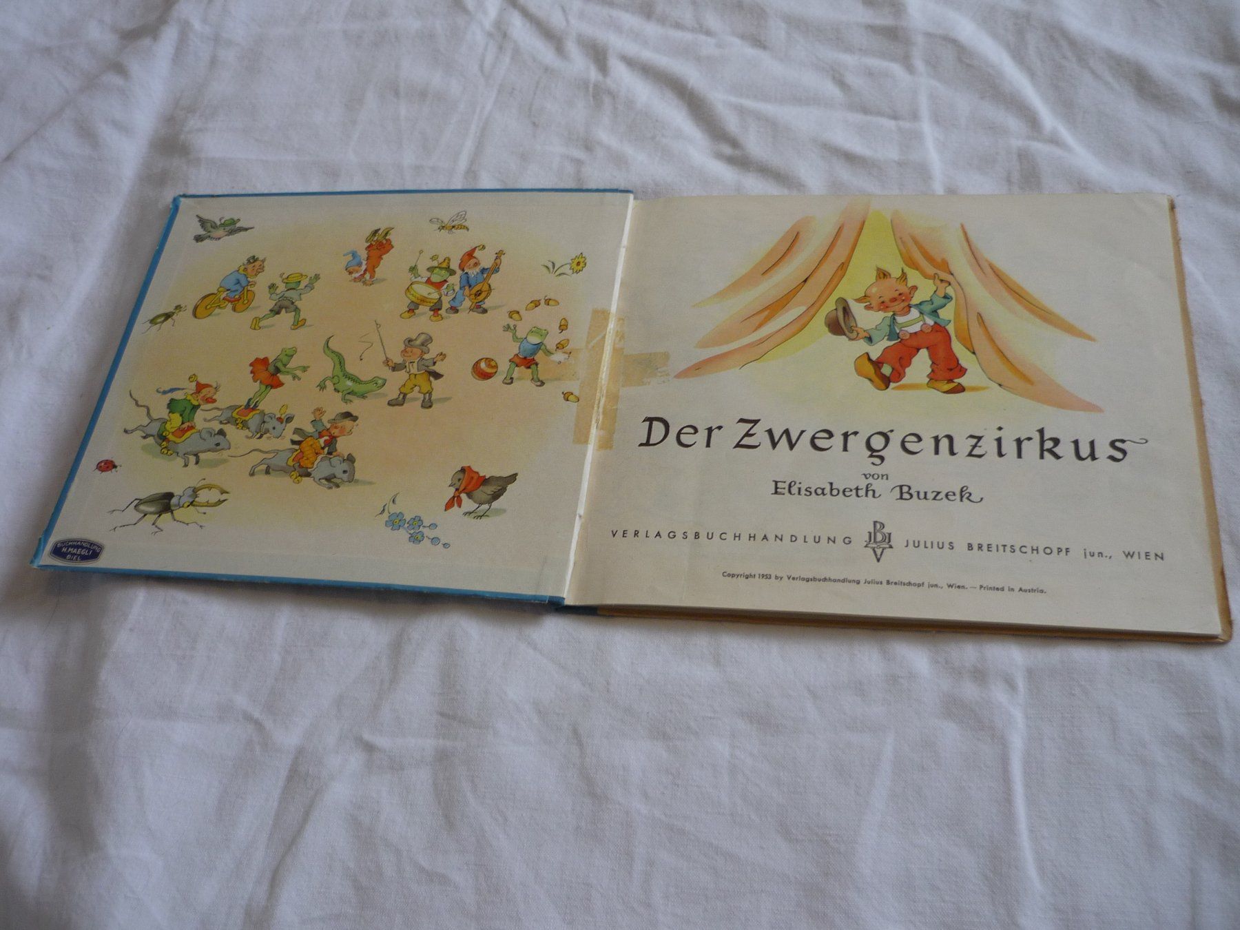Libri: Kinderbuch - Der Zwergenzirkus - antik – Usato da Beringen venduto da Flatretriever 1