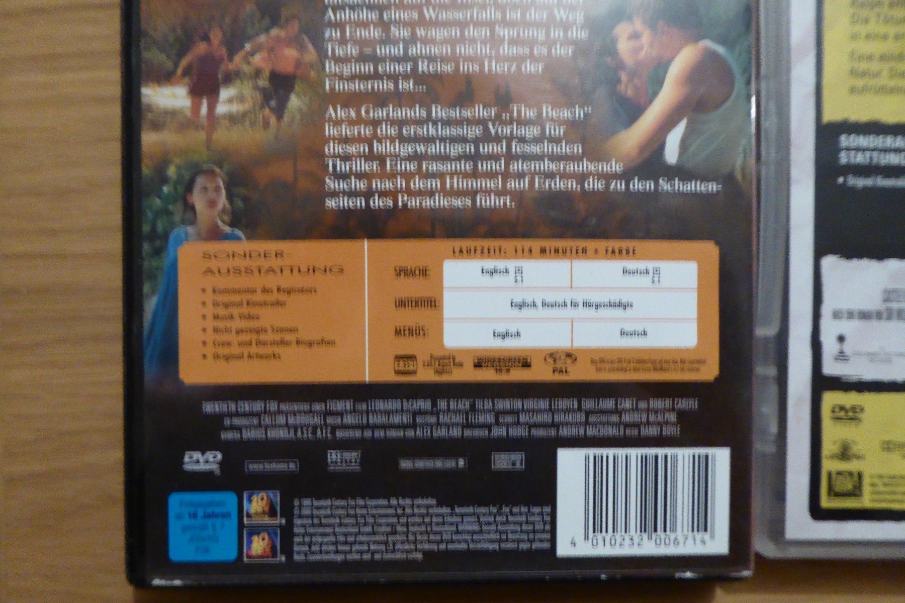 Tutti i DVDs: 2x DVD Herr der Fliegen & The Beach – Usato da Allschwil venduto da Summelsarium 3