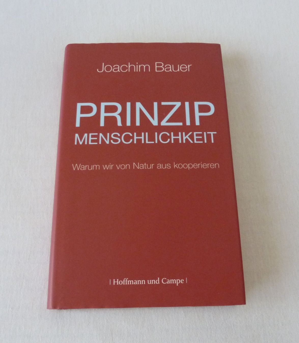Libri: Prinzip Menschlichkeit – Nuovo e nell'imballaggio originale da Mauren venduto da Yeelen 1