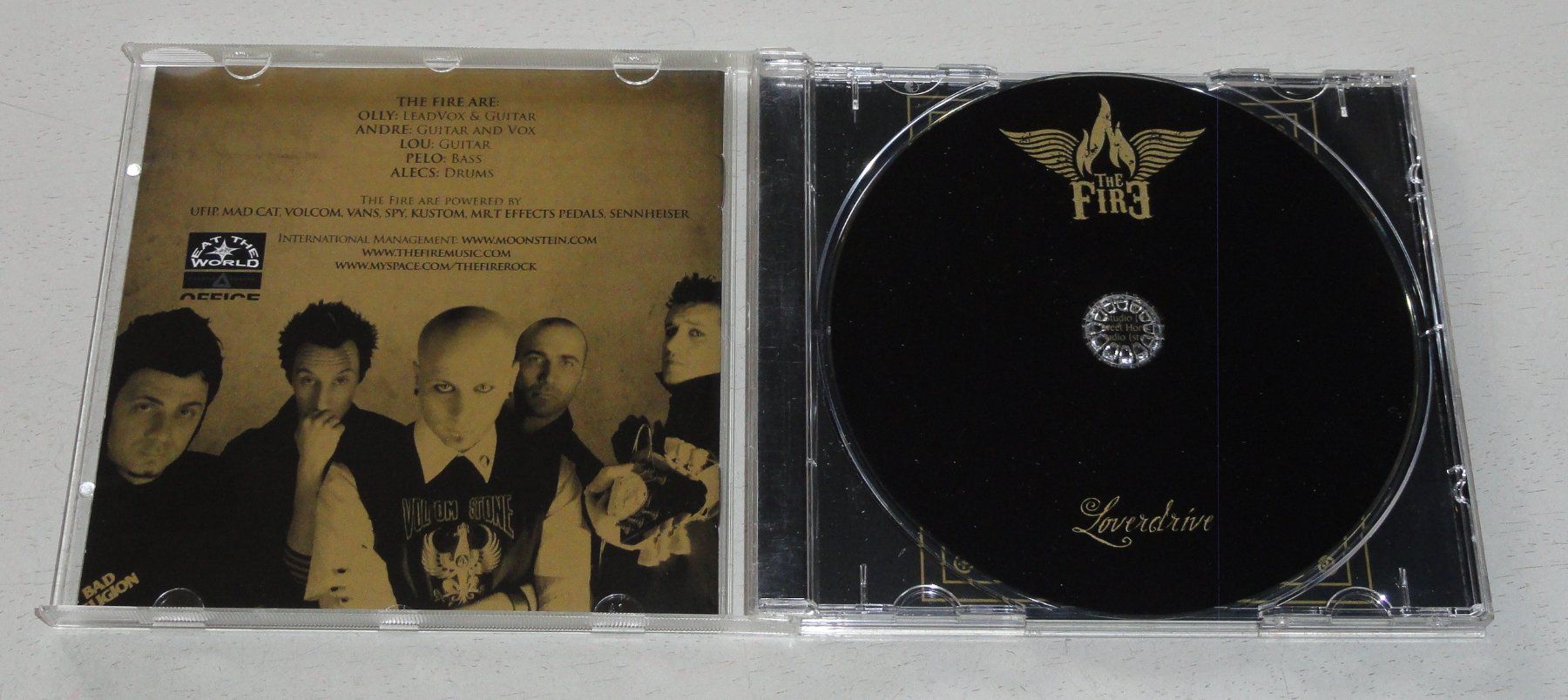 CDs: the Fire - Olly Riva - Loverdrive – D'occasion à Unterbch par uqliv 2