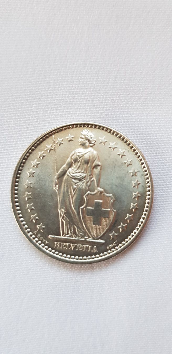 Tutti le monete: 2 Franken 1920 Schweiz – Usato da Dällikon venduto da Toyfan 4
