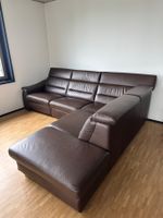 Elektrisches Ecksofa aus Leder, mit zweifacher Relaxfunktion