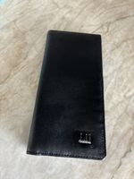 Portemonnaie Leder Schwarz Dunhill Logo guter Zustand