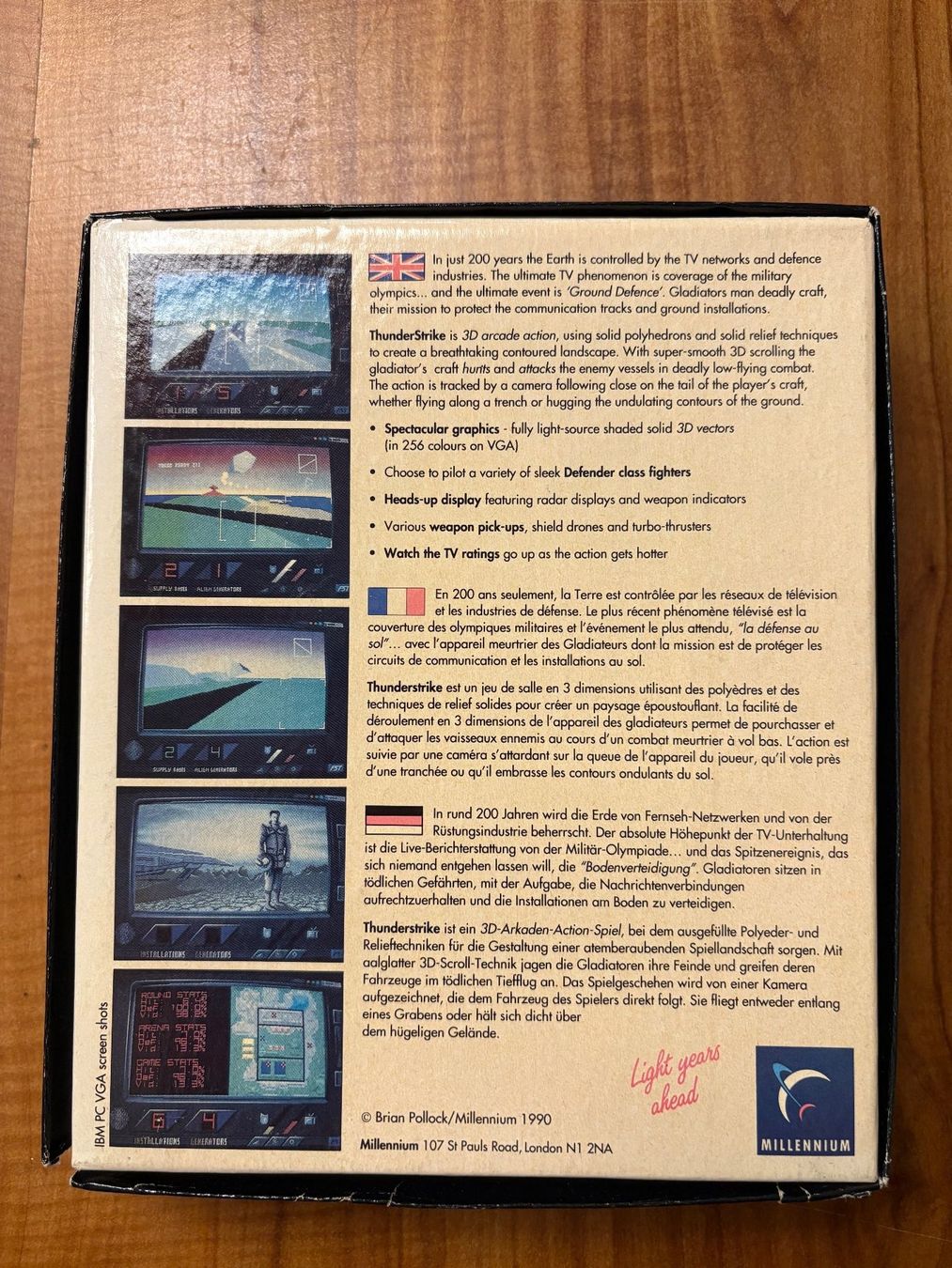 Giochi: Amiga Spiel: Thunderstrike – Usato da Niederhasli venduto da Manuf0 1