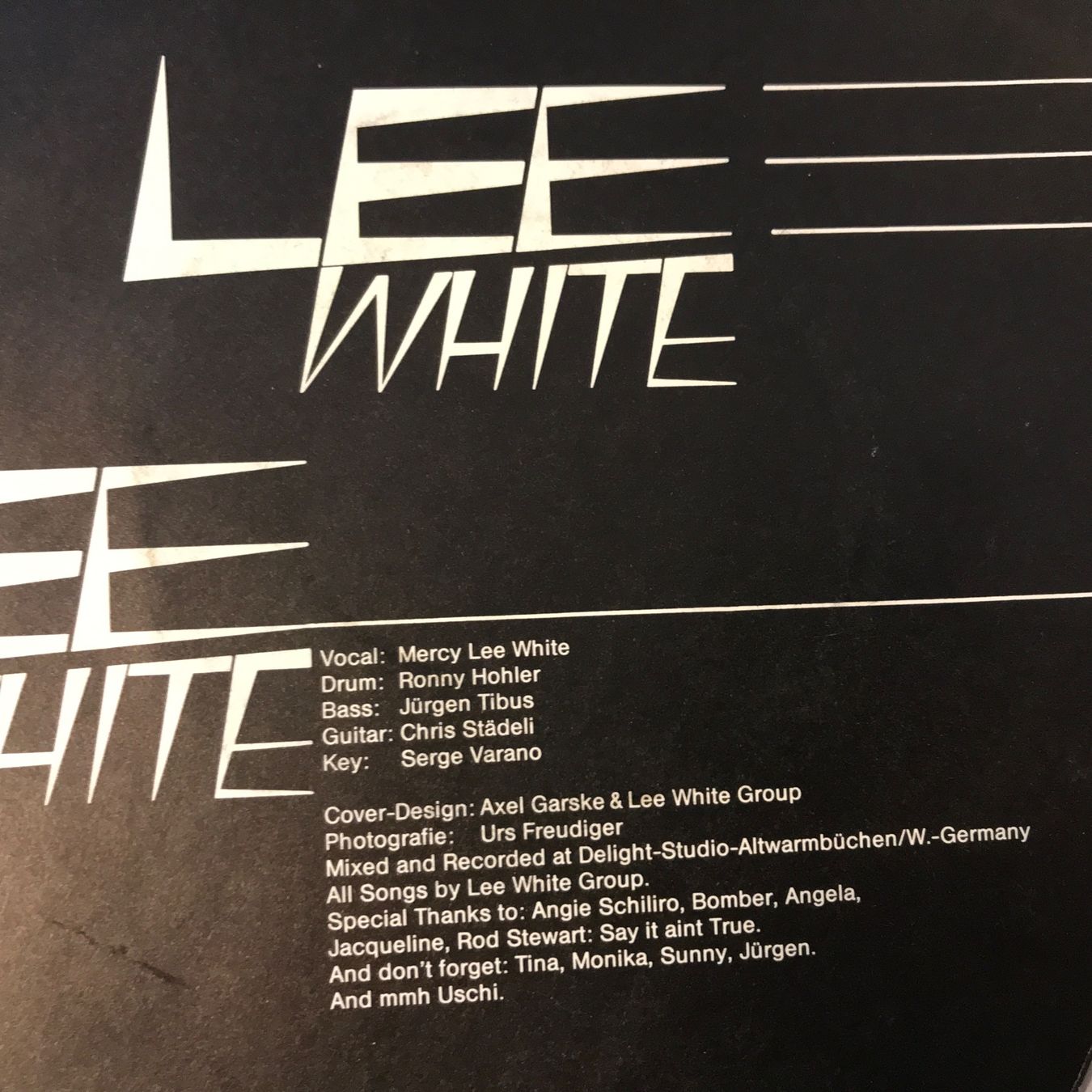 Schallplatten: Lee White Group (CH) - Spotlight / Say It Aint True – Gebraucht aus Aesch BL von BlueMusicRecords 2