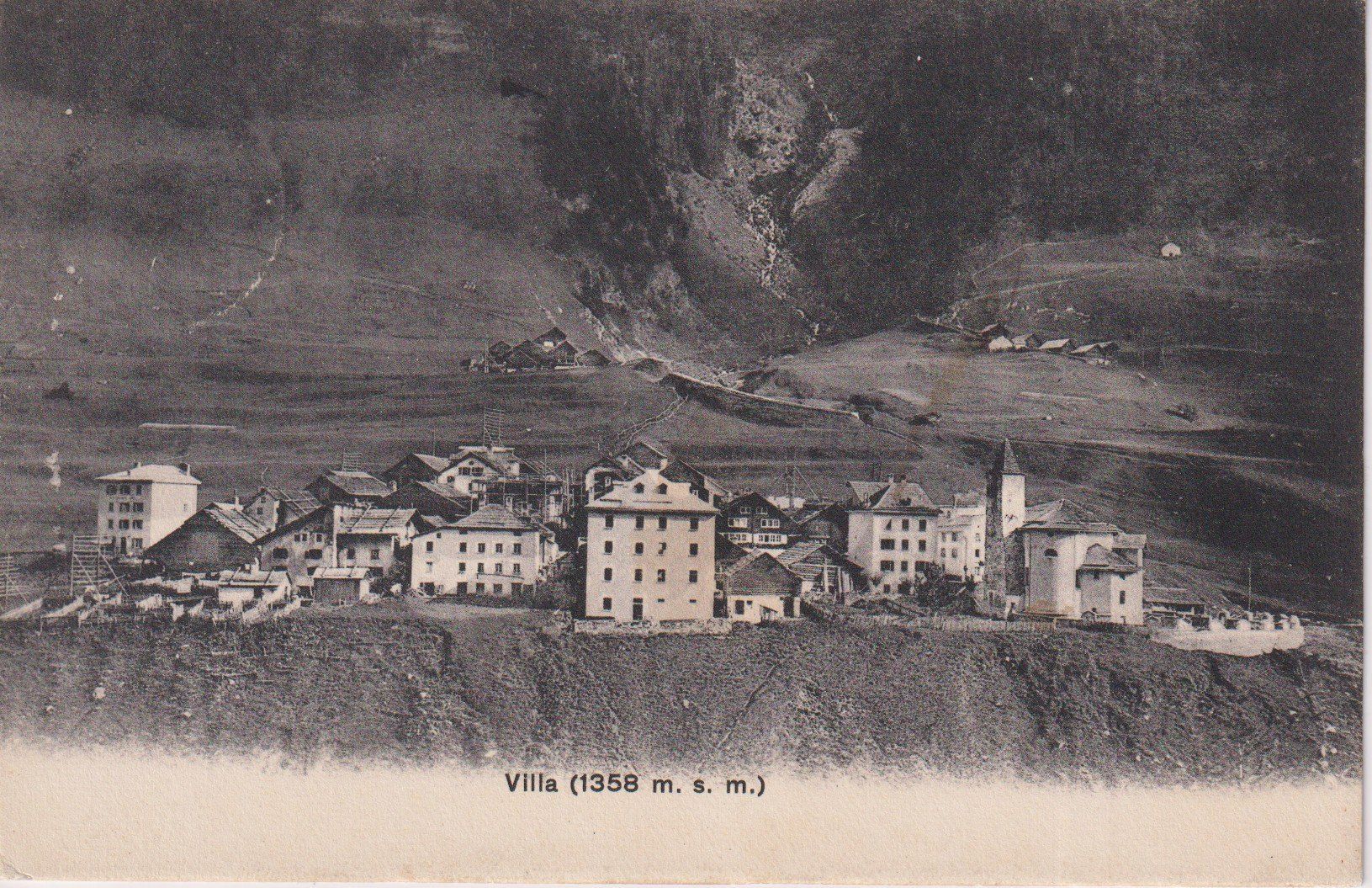 Ansichtskarten: AK Villa Bedretto - panorama 1913 – Gebraucht aus Riva San Vitale von MAR-NAPO