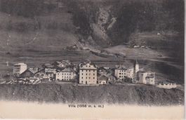 AK Villa Bedretto - panorama 1913