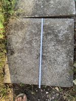 Gartenplatten gehweg