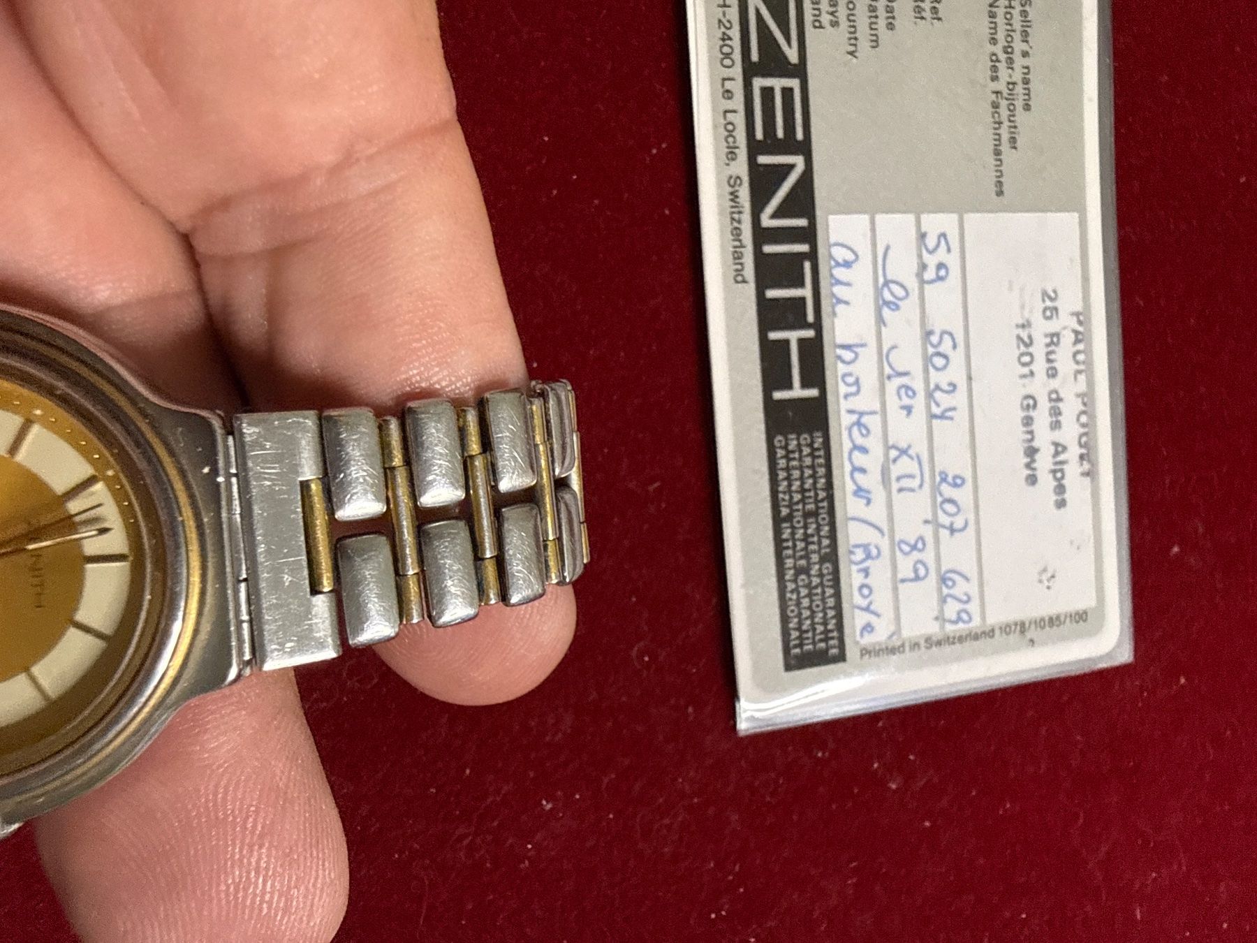 Zenith Orologi: Zenith Surf 33 mm Quarz – Usato da Pfeffingen venduto da Allhandelklgwatches 1