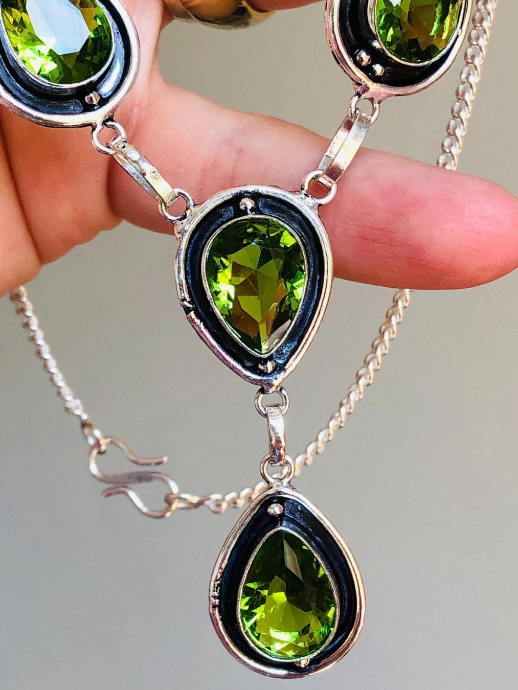 Catenine: PERIDOT – Nuovo e nell'imballaggio originale da Genève venduto da AGBERG 5