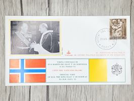 CL14 Enveloppe + Timbre Vatican 1967