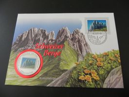 Uganda 1000 Shillings 1996 - Kreuzberge - Münzbrief