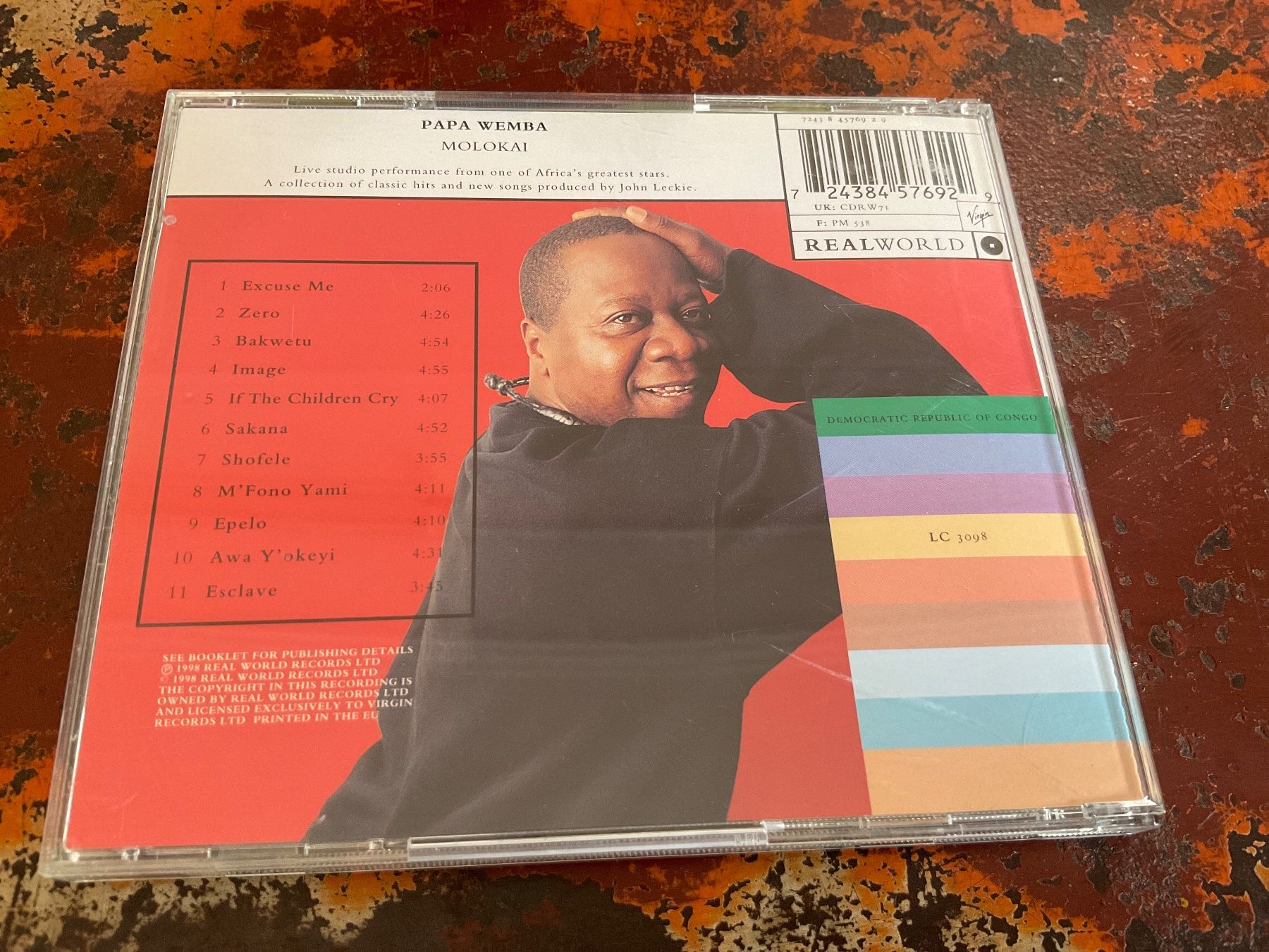CD: Papa Wemba Molokai CD – Usato da Delémont venduto da vinylfreak01 1