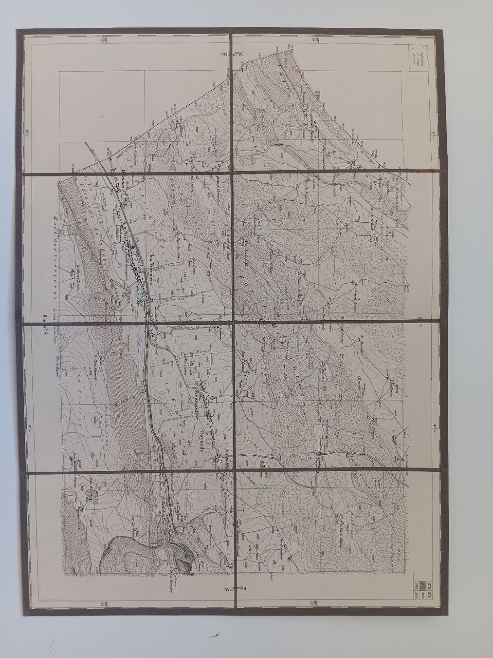 Landkarten & Atlanten: Topographical Map  Switzerland Historic – Gebraucht aus Versoix von lpid69 2