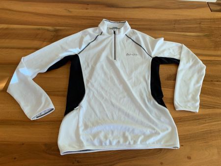 Odlo Damen Funktionsshirt, Grösse S, Weiss/Schwarz, wie NEU