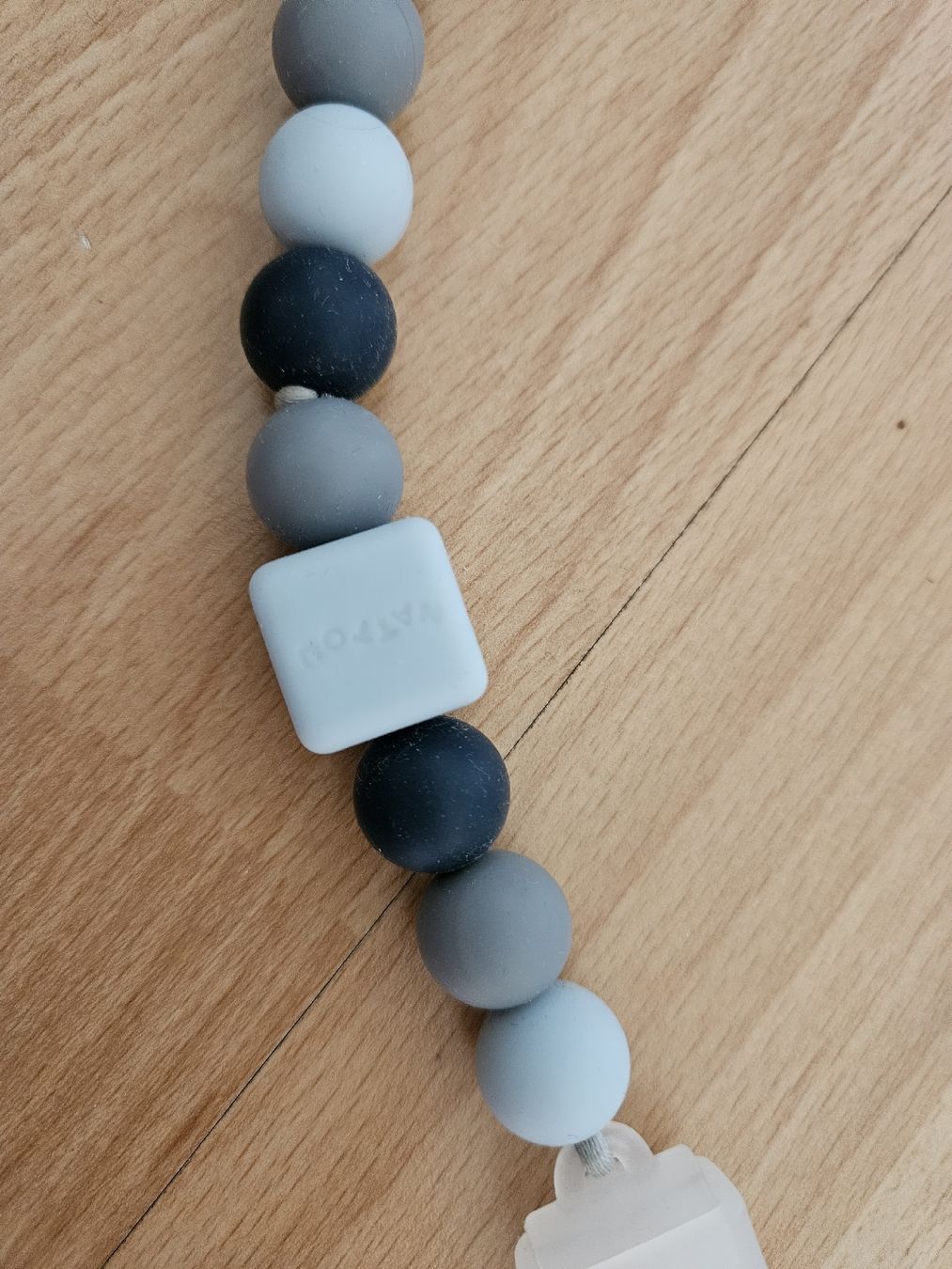 Succhiotti & catenelle porta ciuccio: Silikon Nuggikette blau – Nuovo (secondo la descrizione) da Zürich venduto da Kris8050 4
