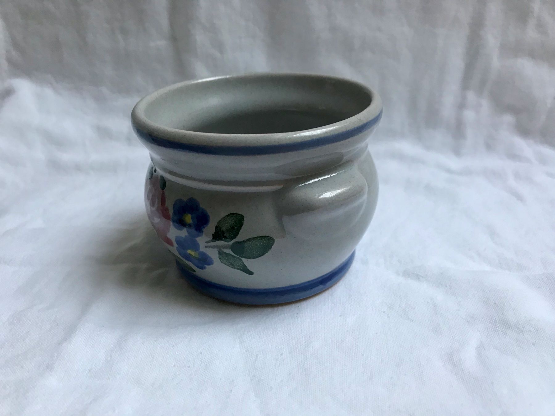 Pentole: 2 glasierte Töpfe mit Blumenmotiv – Nuovo (secondo la descrizione) da Basel venduto da Solaia28 4