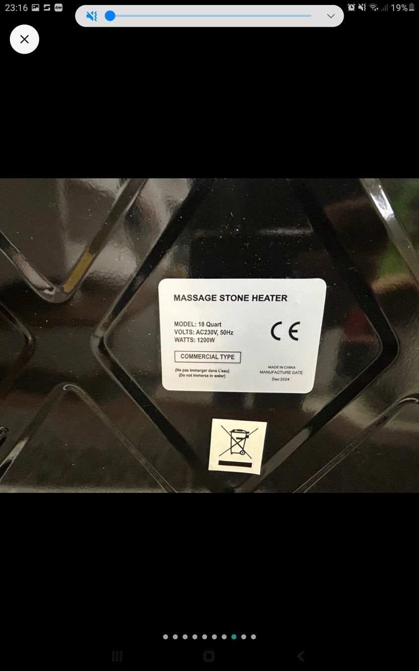 Dispositivi per massaggi: Hot Stone Heater !!! TopAngebot !!! – Nuovo (secondo la descrizione) da Römerswil LU venduto da Siam20 5