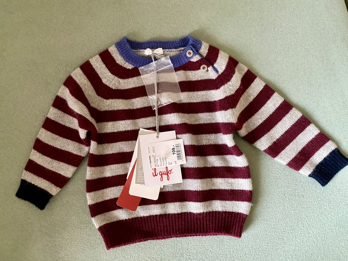 Il Gufo Maglioni & Felpe: Il Gufo Baby Pullovet – Nuovo e nell'imballaggio originale da Maienfeld venduto da Snupfnudel