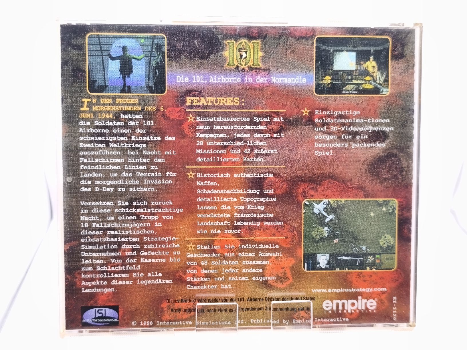 Microsoft Spiele: Jeu PC CD-ROM 101 Airborne in Normandy Empire Interactive – Gebraucht aus Conthey von Th3gr4yf0x 2