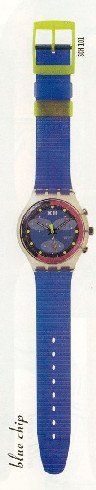 Swatch Uhren: SWATCH Chronograph SCK 101 Blue Chip  von 1993 – Neu und originalverpackt aus Heerbrugg von bue_64 1